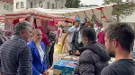 İYİ Parti Sakarya Milletvekili adayı Arzu Akçalışkan Taraklı’da pazar esnafını ziyaret etti