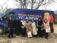 Ak Parti Taraklı Kadın Kolları ziyaretlerde