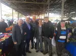 SAADETLİ YÖNETİCİLER TARAKLI’DA ESNAF ZİYARETLERİ YAPTI