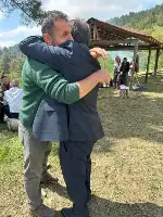 Ecevit Keleş Aksu Mahallesi Hayır pilavına katıldı