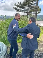 Ecevit Keleş Aksu Mahallesi Hayır pilavına katıldı