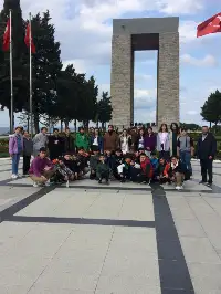 Taraklı Ortaokulu öğrencileri Çanakkale' ye düzenlenen geziye katıldılar.