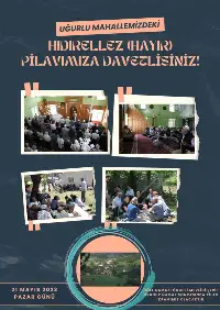HIDIRELLEZ (HAYIR)PİLAVINA DAVET