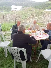 Komşu Kılavuzlar Köyünde Hayır Pilavı