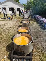 Akçapınar Mahallesinde Geleneksel Hayır Pilavı