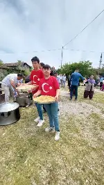 Akçapınar Mahallesinde Geleneksel Hayır Pilavı