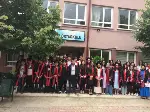 TARAKLI ORTAOKULU'N DA MEZUNİYET TÖRENİ YAPILDI