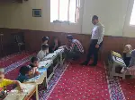 Taraklı Müftü vekili Tanju Reis, yaz Kur'an kurslarını ziyaret etti