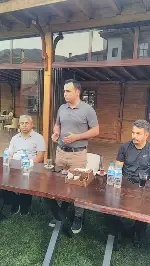 İLÇE MİLLİ EĞİTİM MÜDÜRÜNE VEDA YEMEĞİ DÜZENLENDİ