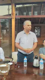 İLÇE MİLLİ EĞİTİM MÜDÜRÜNE VEDA YEMEĞİ DÜZENLENDİ