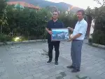 Kaymakam Halis Hacıismailoğlu’na veda yemeği