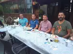 Kaymakam Halis Hacıismailoğlu’na veda yemeği