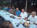 Kaymakam Halis Hacıismailoğlu’na veda yemeği