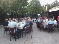 Kaymakam Halis Hacıismailoğlu’na veda yemeği