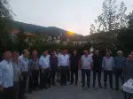Kaymakam Halis Hacıismailoğlu’na veda yemeği