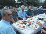 Kaymakam Halis Hacıismailoğlu’na veda yemeği