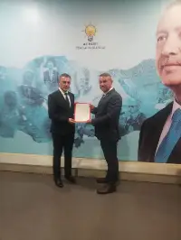 AK Parti Taraklı İlçe Başkanlığına Mustafa Özen Getirildi