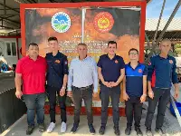 ÖZEN İTFAİYE PERSONELİNİ ZİYARET ETTİ
