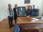 CHP TARAKLI YENİ İLÇE YÖNETİMİNDEN RESMİ KURUMLARA ZİYARET