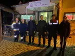 Kaymakam ve Başkan Yılbaşı gecesi mesaisi