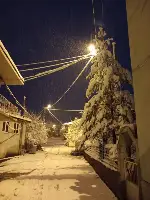 Akçapınar'dan Kar Manzarası