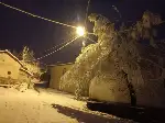 Akçapınar'dan Kar Manzarası
