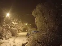 Akçapınar'dan Kar Manzarası