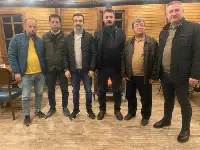 KAYMAKAM VE BELEDİYE BAŞKANI GAZETECİLERLE YEMEKTE BULUŞTU