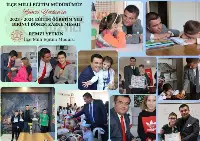 İlçe Milli Eğitim Müdürü Remzi Yetkin'den yarıyıl Mesajı