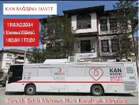 KAN BAĞIŞINA DAVET!