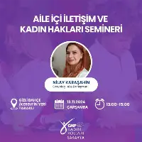 CHP Sakarya Kadın Kolları'ndan Aile İçi İletişim ve Kadın Hakları Semineri