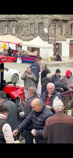 Taraklı Aşağı Camii’nde Pilav ve Ayran İkramı