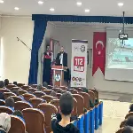 Taraklı'da tek acil durum numarası farkındalık çalışması