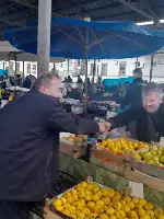 CHP TARAKLI BELEDİYE BAŞKAN ADAYI CEMAL DOĞAN PAZARI GEZDİ.