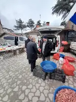CHP TARAKLI BELEDİYE BAŞKAN ADAYI CEMAL DOĞAN PAZARI GEZDİ.