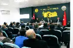 TARAKLI’DA MUHTAR VE MUHTAR ADAYLARI İLE SEÇİM GÜVENLİĞİ TOPLANTISI YAPILDI.