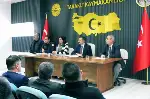 TARAKLI’DA MUHTAR VE MUHTAR ADAYLARI İLE SEÇİM GÜVENLİĞİ TOPLANTISI YAPILDI.