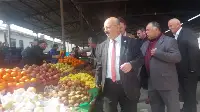 Şahin Akı Cumartesi Pazarını ziyaret etti