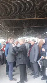 Şahin Akı Cumartesi Pazarını ziyaret etti