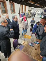 SP Büyükşehir Belediye Başkan Adayı Ömer Abdullah Ayhan Taraklılılar ile buluştu