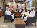 TARAKLI MÜFTÜSÜ İHSAN KURT İLÇEYE YENİ ATANAN DİN GÖREVLİLERİNİ MAKAKAMINDA KABUL ETTİ