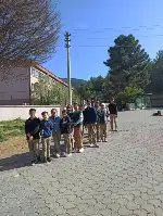 Öğrenciler Aşağı Camii'yi ziyaret etti.