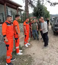 Orman müdürü denetime çıktı