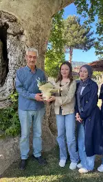 ÖĞRENCİLERDEN ÖZKARAMAN VE YILMAZ'A ZİYARET