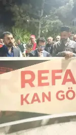Taraklı’da İsrail'i Protesto Yürüyüşü Düzenlendi