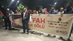 Taraklı’da İsrail'i Protesto Yürüyüşü Düzenlendi
