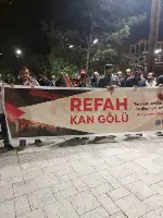 Taraklı’da İsrail'i Protesto Yürüyüşü Düzenlendi