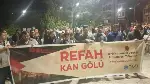 Taraklı’da İsrail'i Protesto Yürüyüşü Düzenlendi