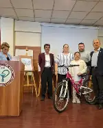 Resim yarışmasında İl ikincisi oldu