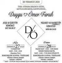 Kömürcü ve Özbostan Ailesinde Düğün Telaşı